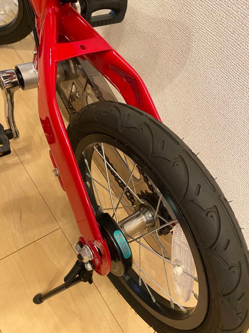 【美品】へんしんバイクX14インチ赤