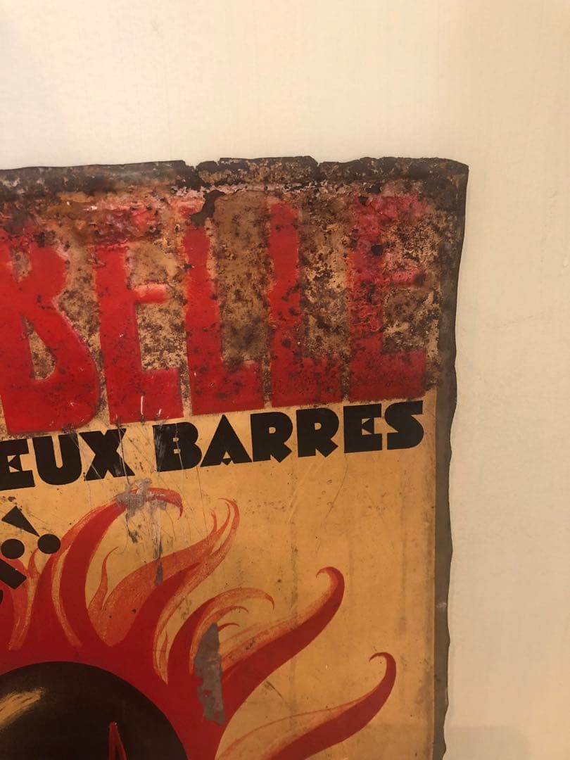 ビンテージ　30s デビル 悪魔　アドバタイジング　インダストリアル　Devil