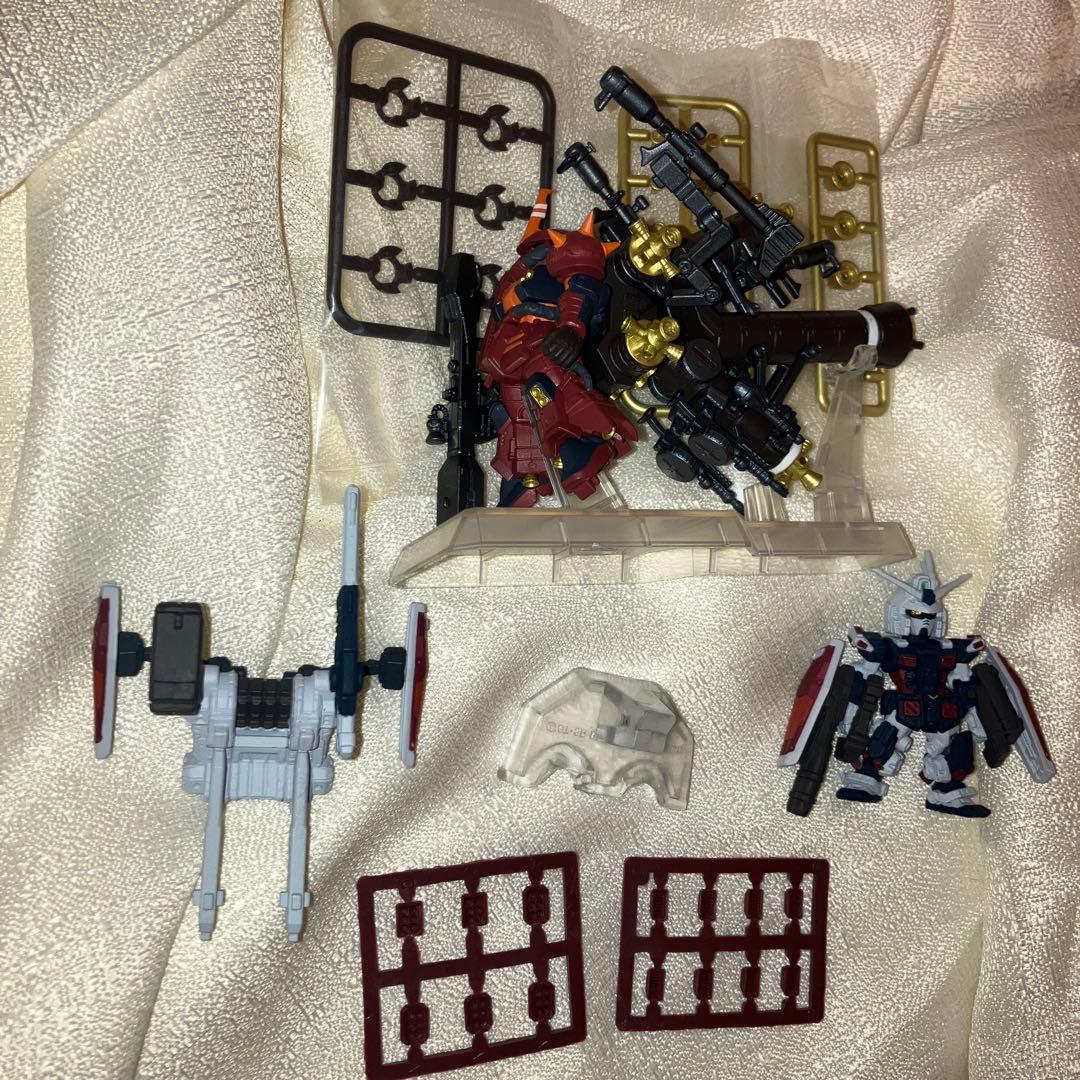 フルアーマーガンダム コンバージ　サイコザク　EX13 EX32 ガンダム