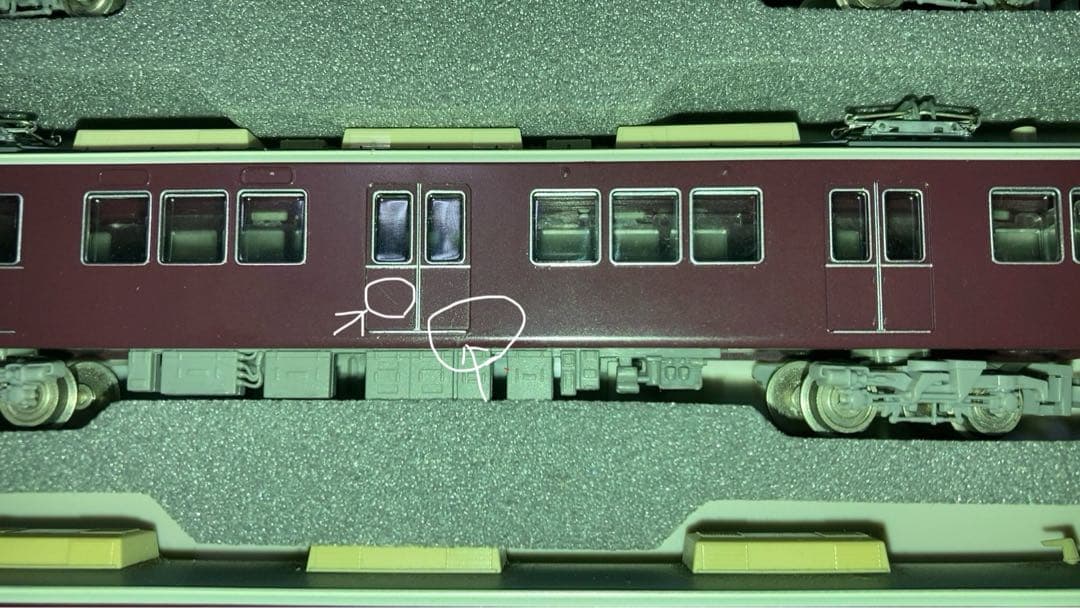 グリーンマックス　阪急8000系/8300系　8両　ジャンク　ケース違い