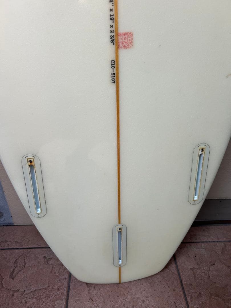 か*こ様 タウカン グレンパングシェイプ 小波用サーフボード 5'4\" トライフ