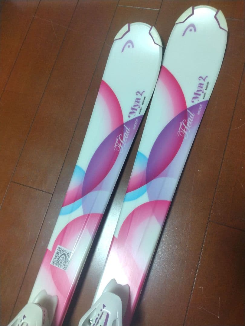 【状態良好☆】142cm　HEADスキー板セット♪　送料無料！