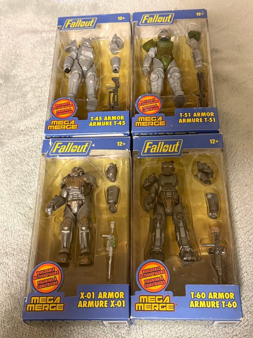 fallout パワーアーマー フィギュアセット