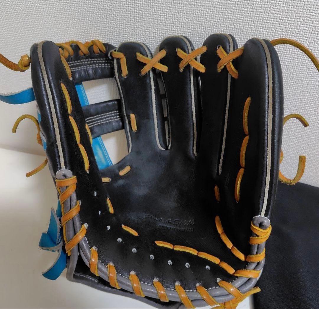 ZETT　源田モデル　軟式用グローブ グラブ袋付き