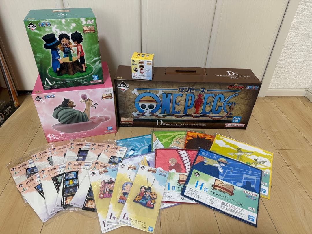 K*Z様 一番くじ　ワンピース　ドラマティックメモリーズ　A賞B賞 D賞 ロゴ