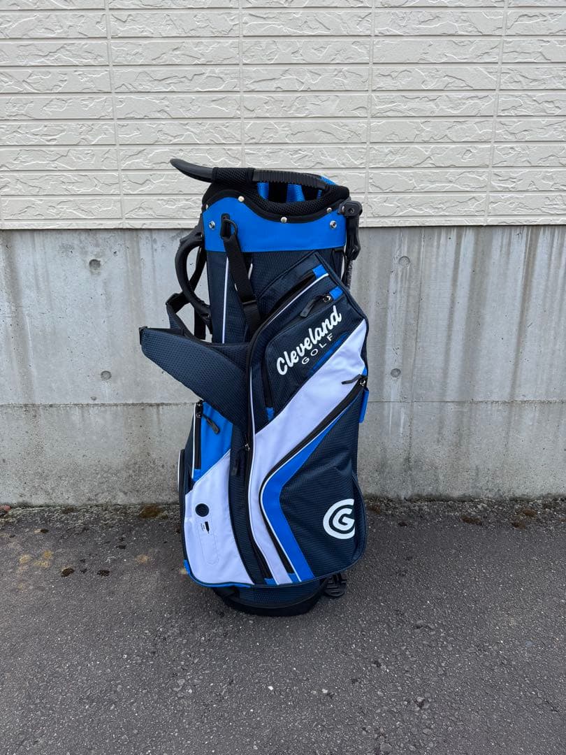 Cleveland Golf キャディバッグ ブルー/ホワイト