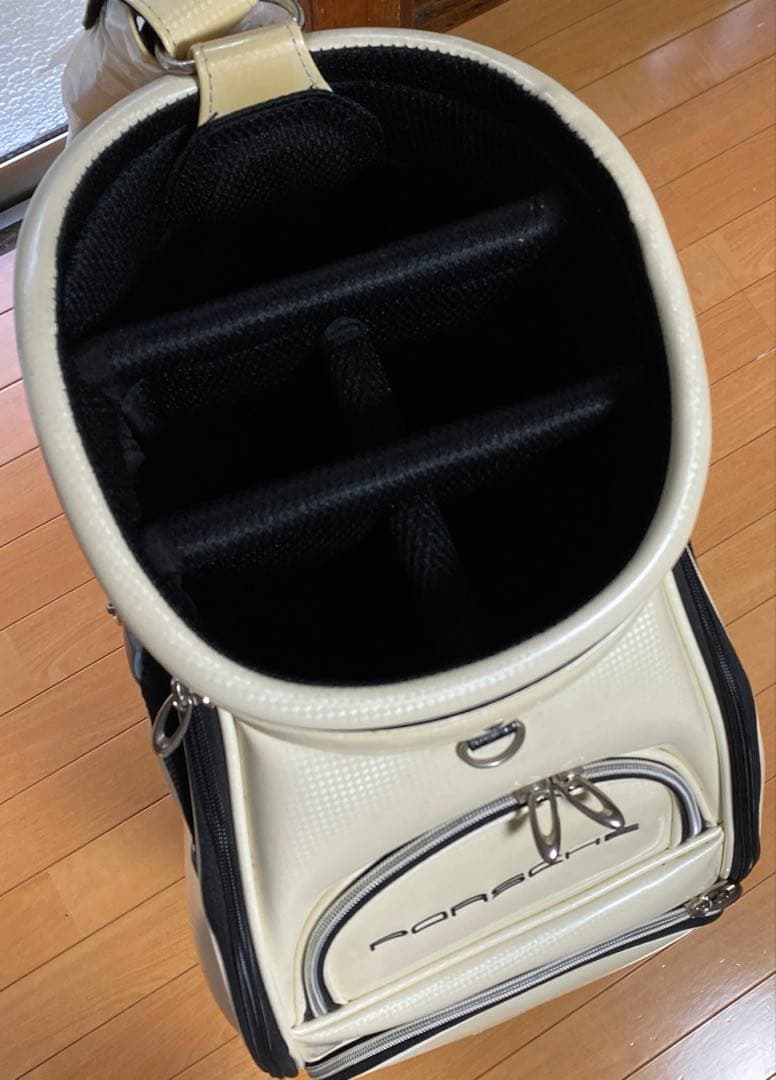 Porsche ポルシェ　キャディバック　ホワイト