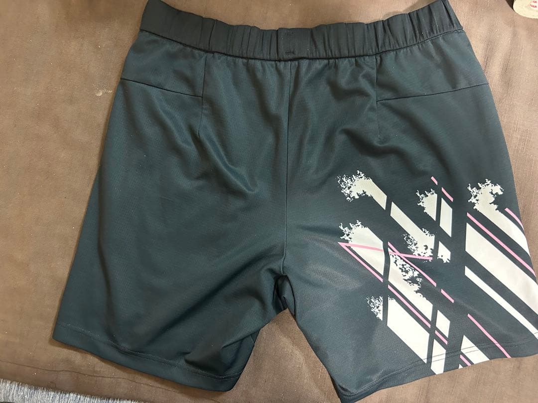 ヨネックス バドミントン パンツ 黒/ピンク