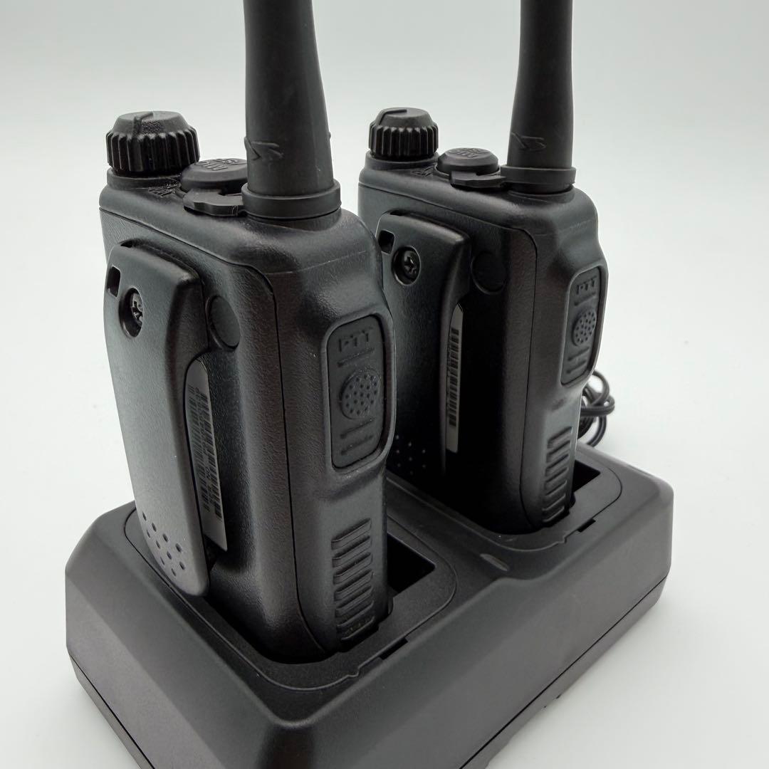 2台セット トランシーバー 充電器付き STANDARD FTH-108