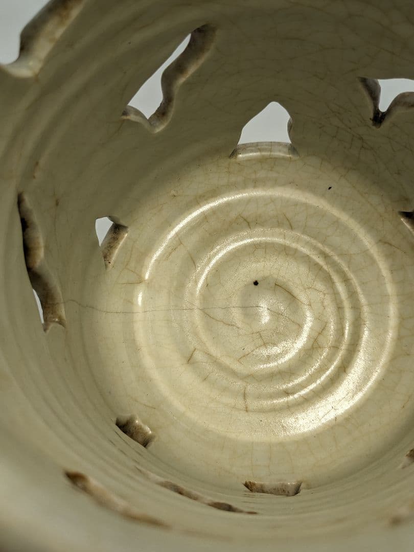 李朝 白磁染付筆筒 高麗白磁 李氏朝鮮 文房具 書道具 ペン立て 筆立て 置物