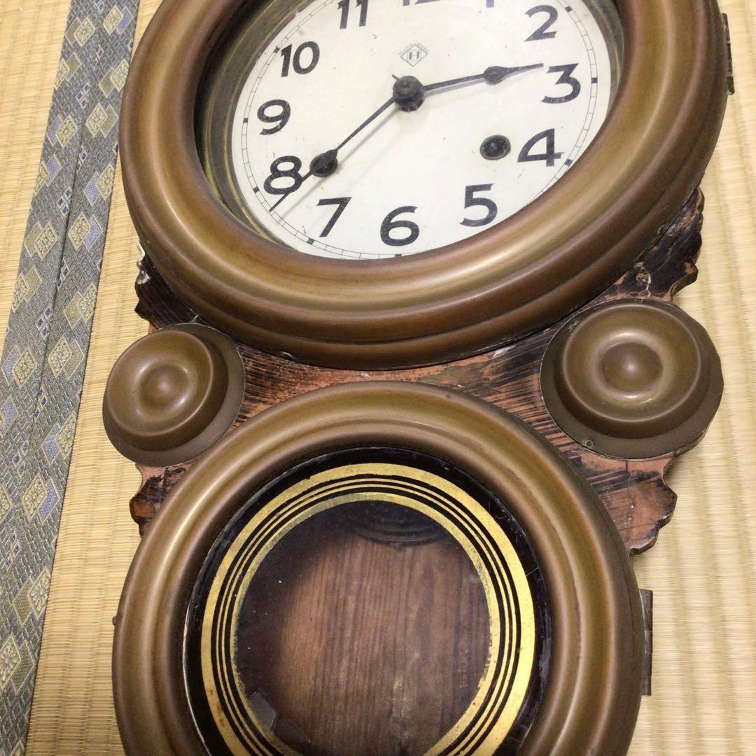 TOKYO MARK(H)振り子時計　ゼンマイ巻き　レトロ　アンティーク