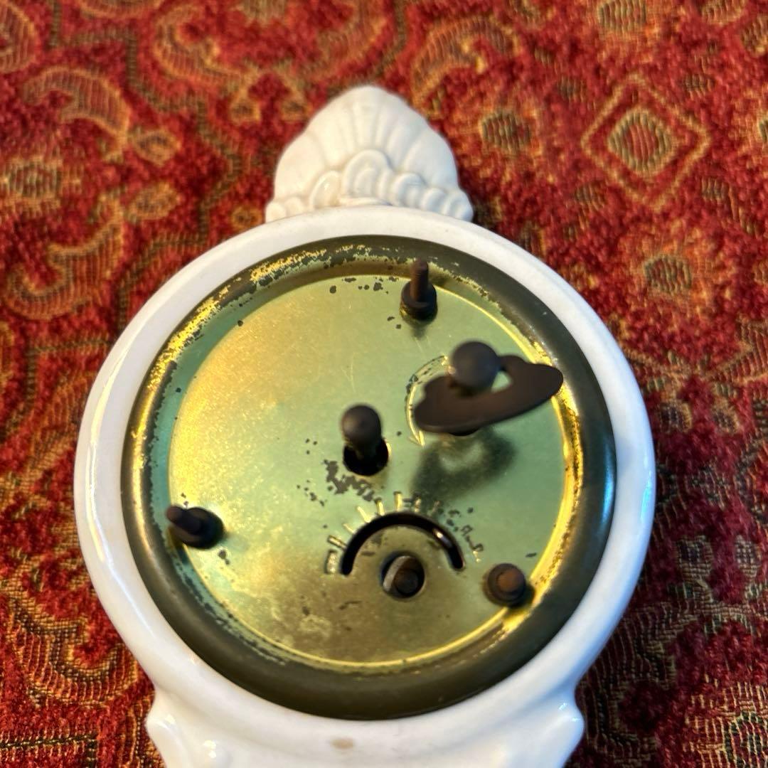 Sandizell Dresden ヴィンテージマントル時計　フローラル