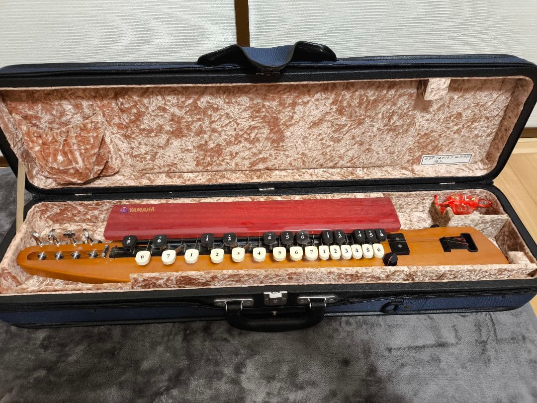 【中古】ヴィオリラSH-30NRケース・スタンド・教則本付【大正琴初心者・入門】