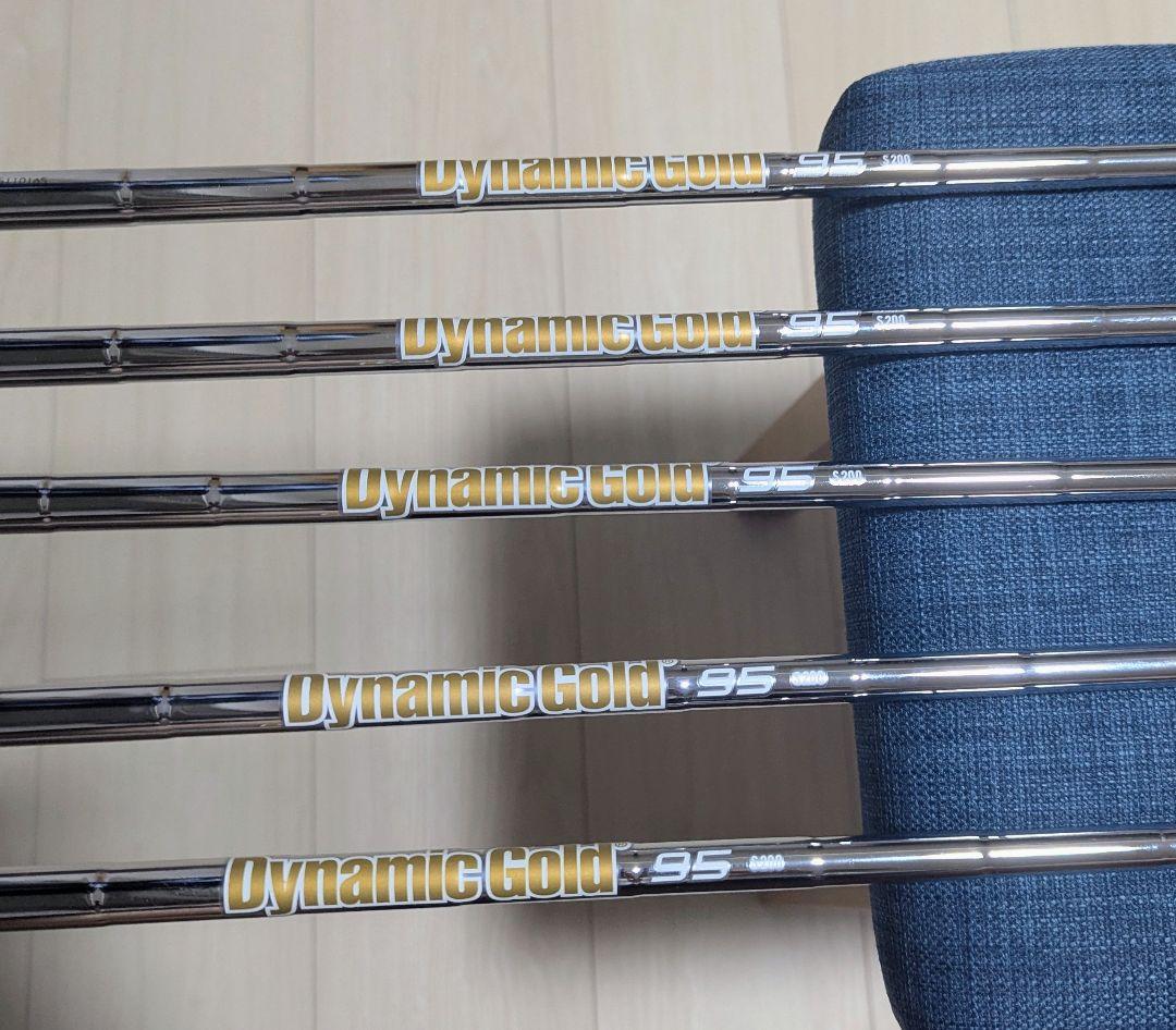 【希少】ブリヂストン258CBP #6〜P DG 95 アイアンセット 5本