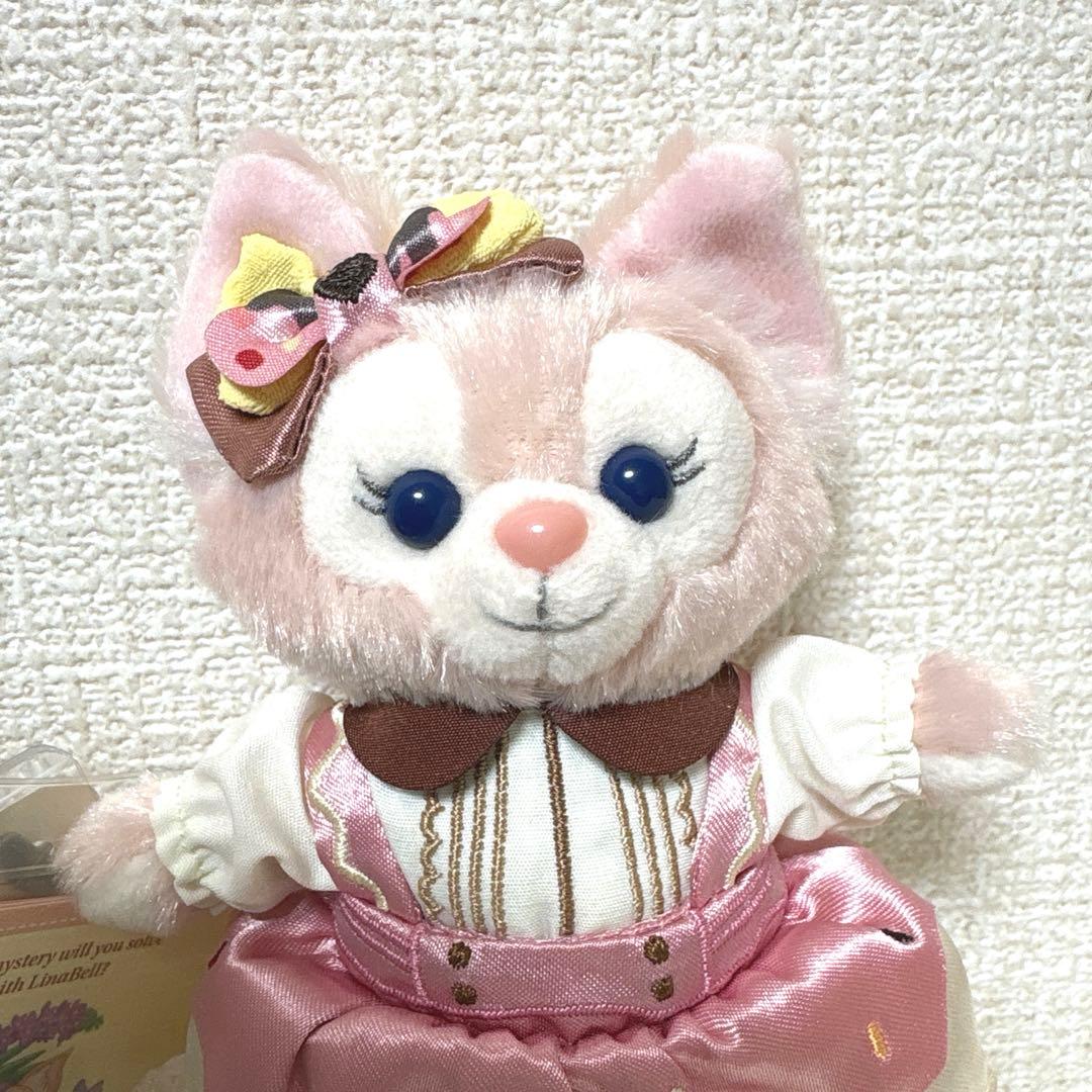 香港ディズニー　リーナベルぬいぐるみキーチェーンGODIVA