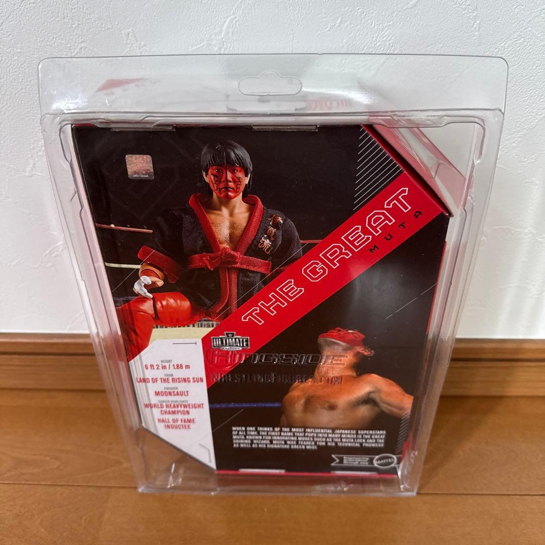 レア⭐︎RINGSIDE社 専用クリアケース付 グレート・ムタフィギュア