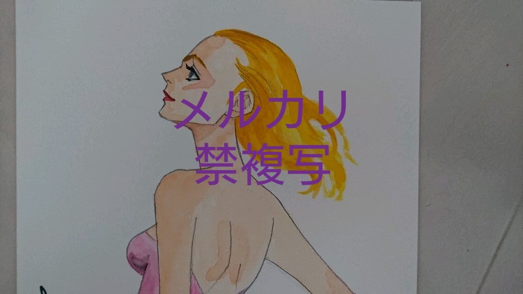 湖川友謙直筆サイン入りイラスト※イデオン、ザブングル、ダンバイン