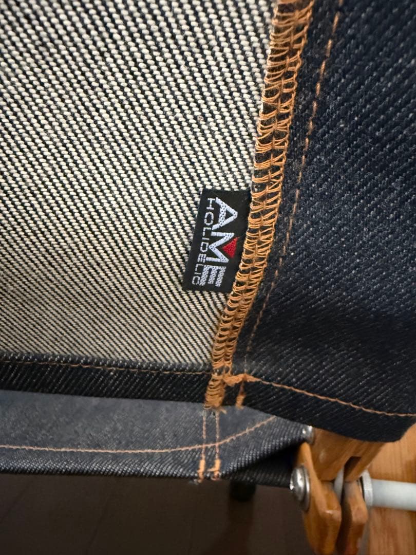 カーミットチェア① 2脚セット　生地張替え済　美品