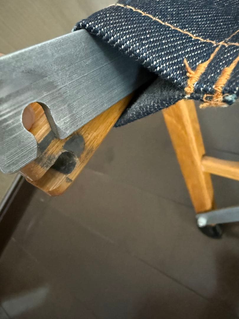 カーミットチェア① 2脚セット　生地張替え済　美品