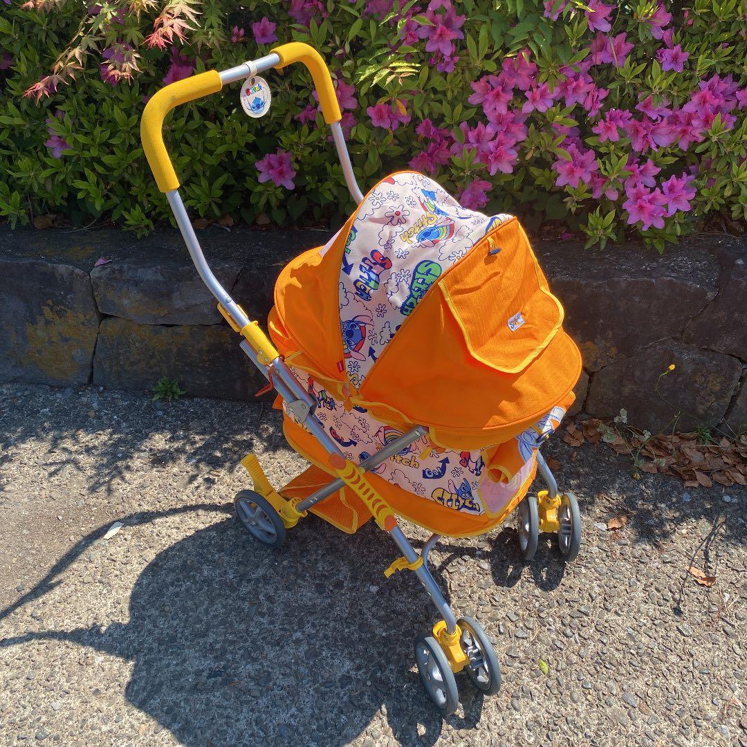 ペットパラダイス　ディズニー　スティッチ　バギーカー　ペットカート