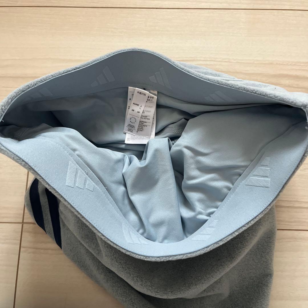 新品　アディダス　ゴルフ　スリーストライプス　フリース　セットアップ　XL