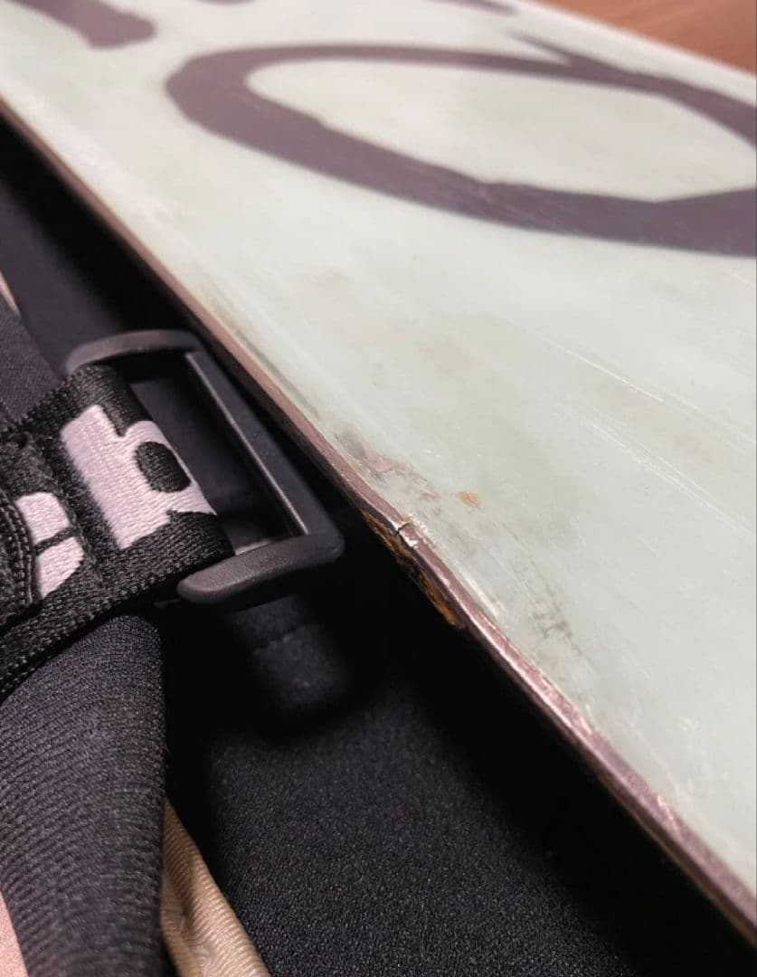 バタレオンスノーボード＋バートンビンディング2点セット　ソールカバー付属