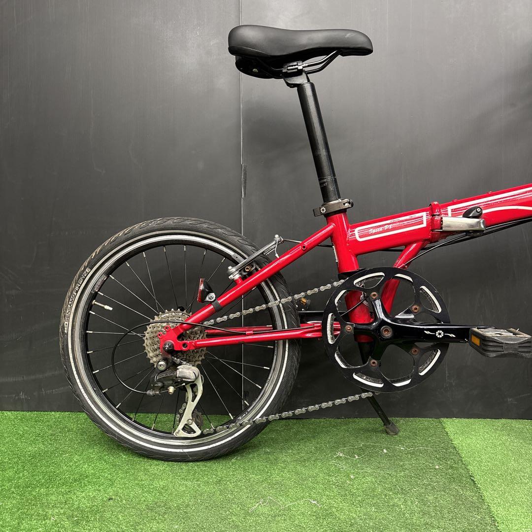 折りたたみ自転車 DAHON speed P8 レッド