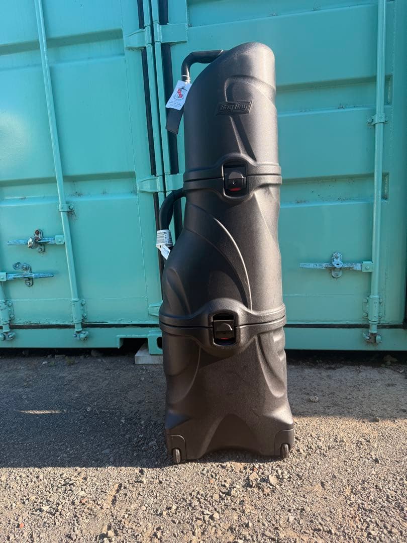 【良品】バッグボーイ キャディバッグ運搬用 トラベルハードケース 2輪 旅行用