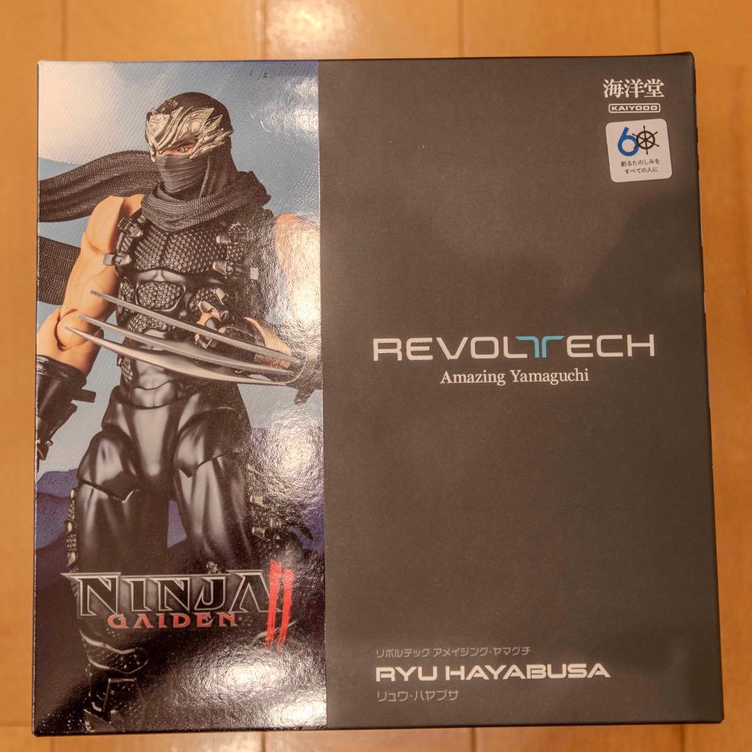 海洋堂 アメイジングヤマグチ リボルテック リュウ・ハヤブサ ニンジャガイデン