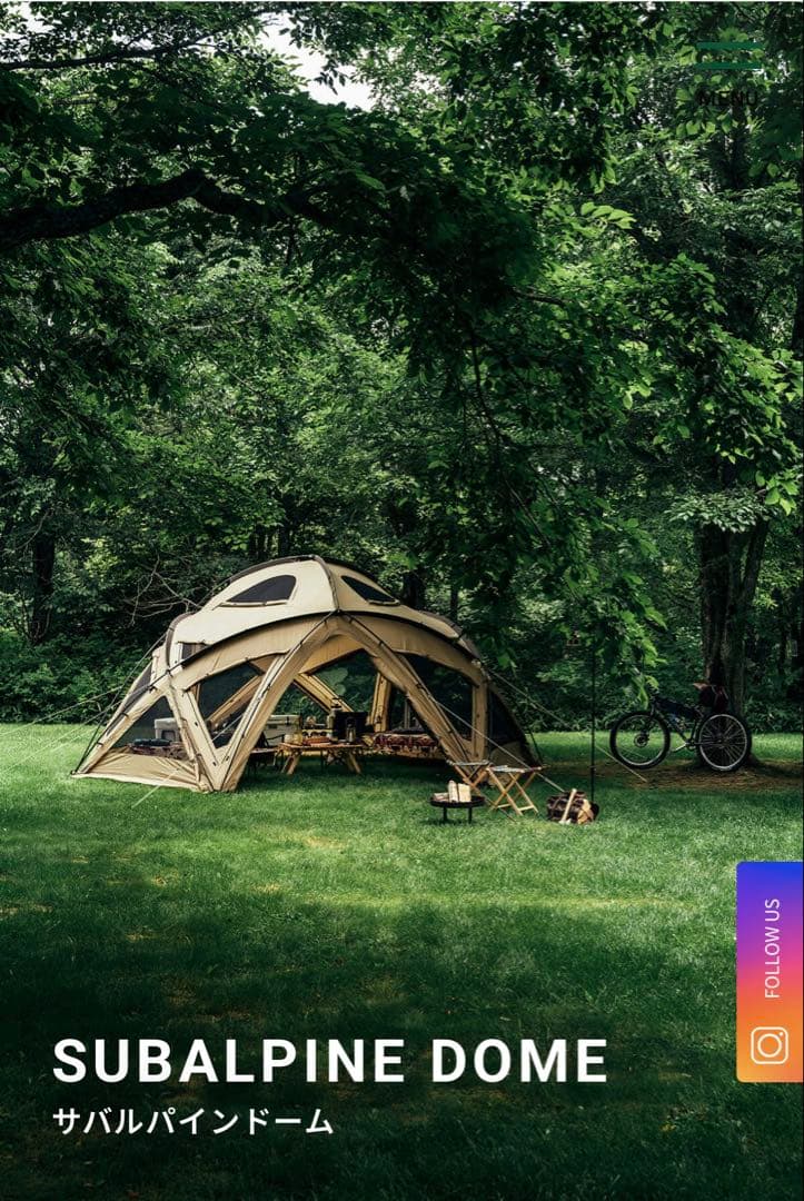 SABBATICAL サバティカル サバルパインドーム　新品
