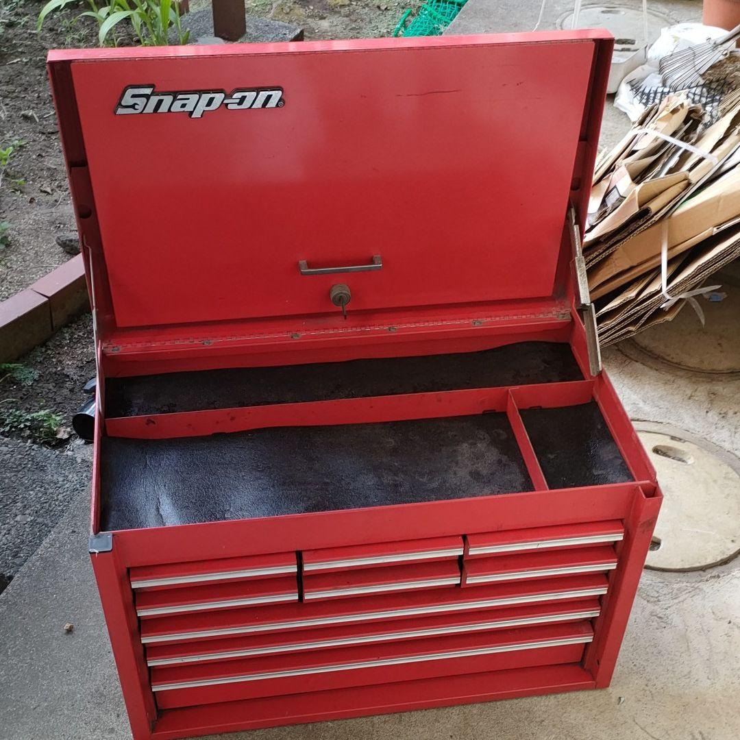 スナップオン工具箱　送料無料　鍵有り
