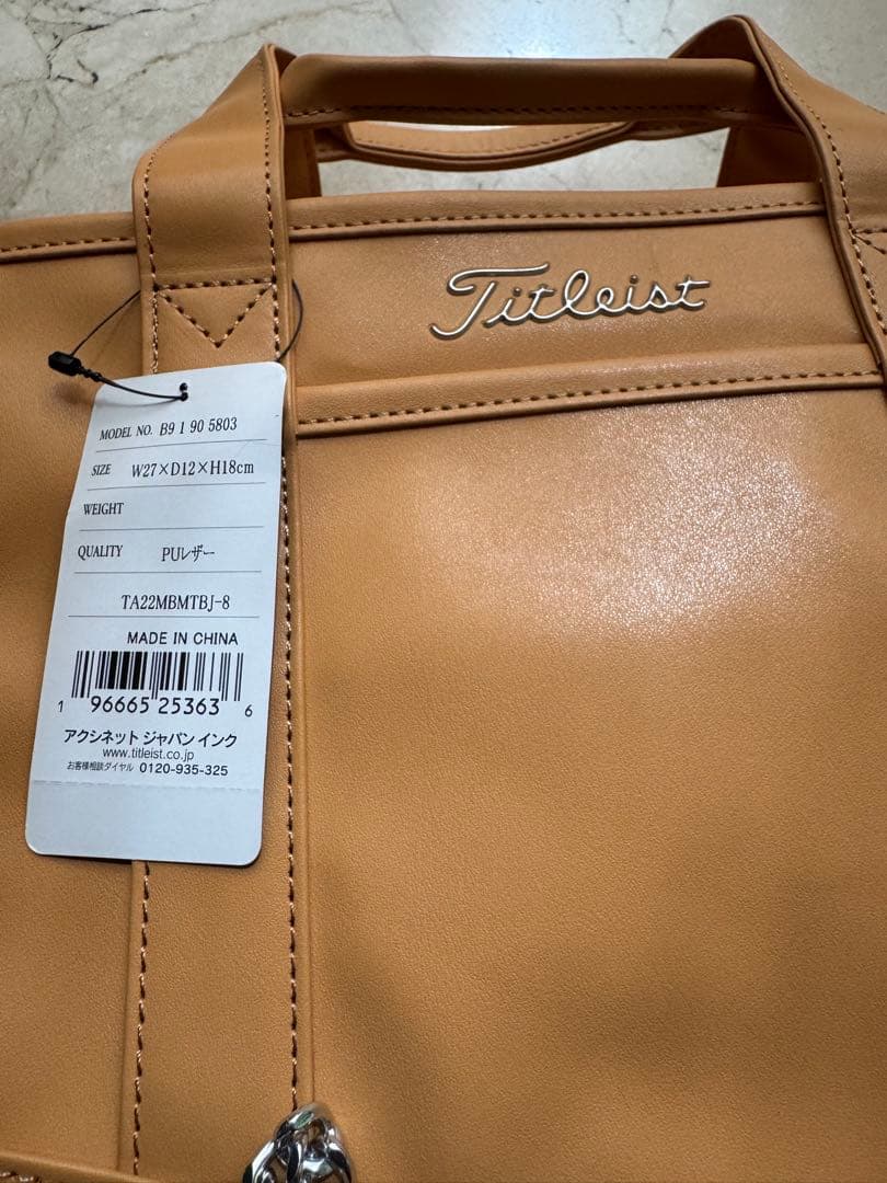 未使用　メルセデスベンツ＆タイトリストコラボ　ミニトート