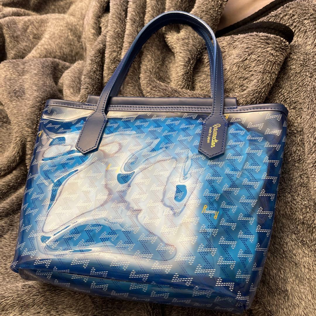 レザレクション ラニウス クリアカートバッグブルー2020年初代モデル 完売品