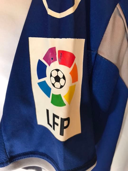 正規品uhlsport RCDエスパニョール「7」中村俊輔 半袖XLユニフォーム