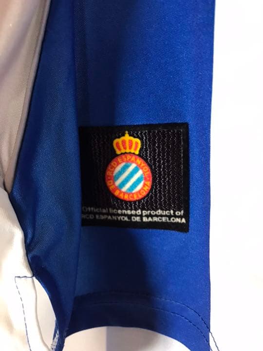 正規品uhlsport RCDエスパニョール「7」中村俊輔 半袖XLユニフォーム