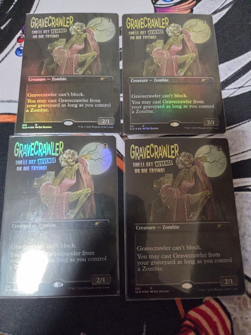 MTG 墓所這い　ボーダーレス　foil