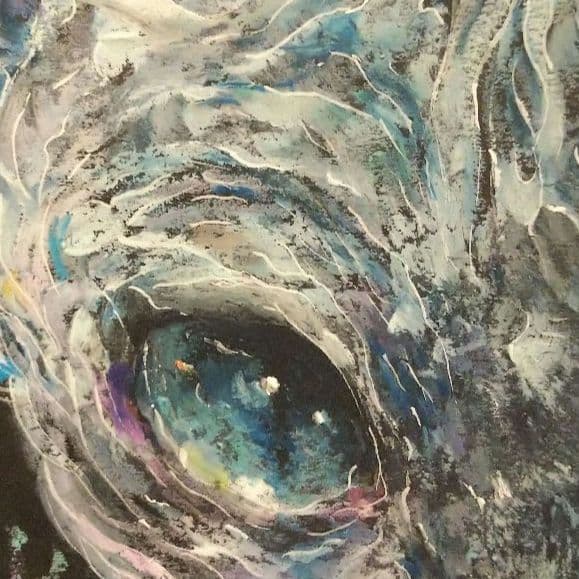 原画 アート 絵画 美術品 猫 神秘的 インテリア 壁飾り ダークファンタジー