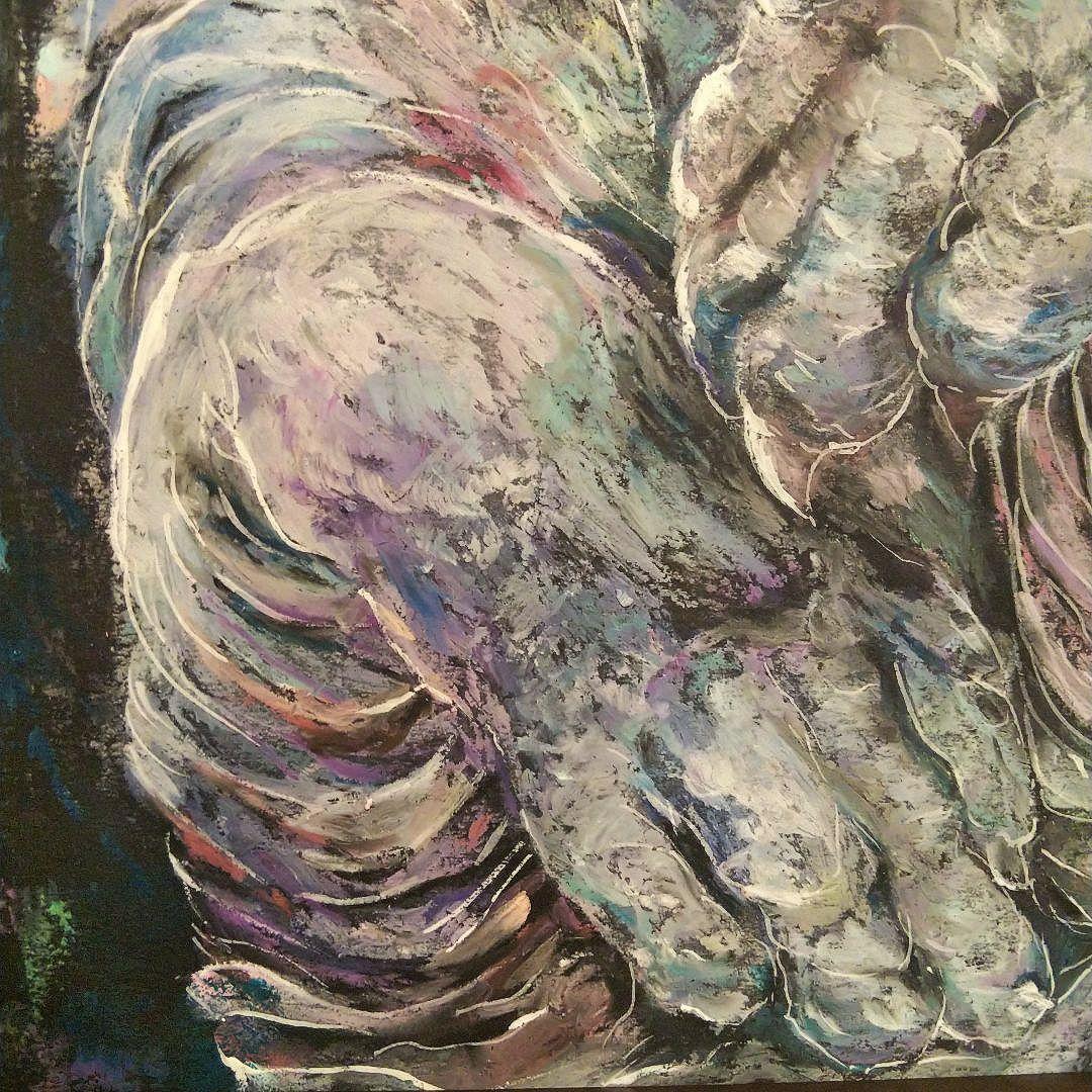 原画 アート 絵画 美術品 猫 神秘的 インテリア 壁飾り ダークファンタジー