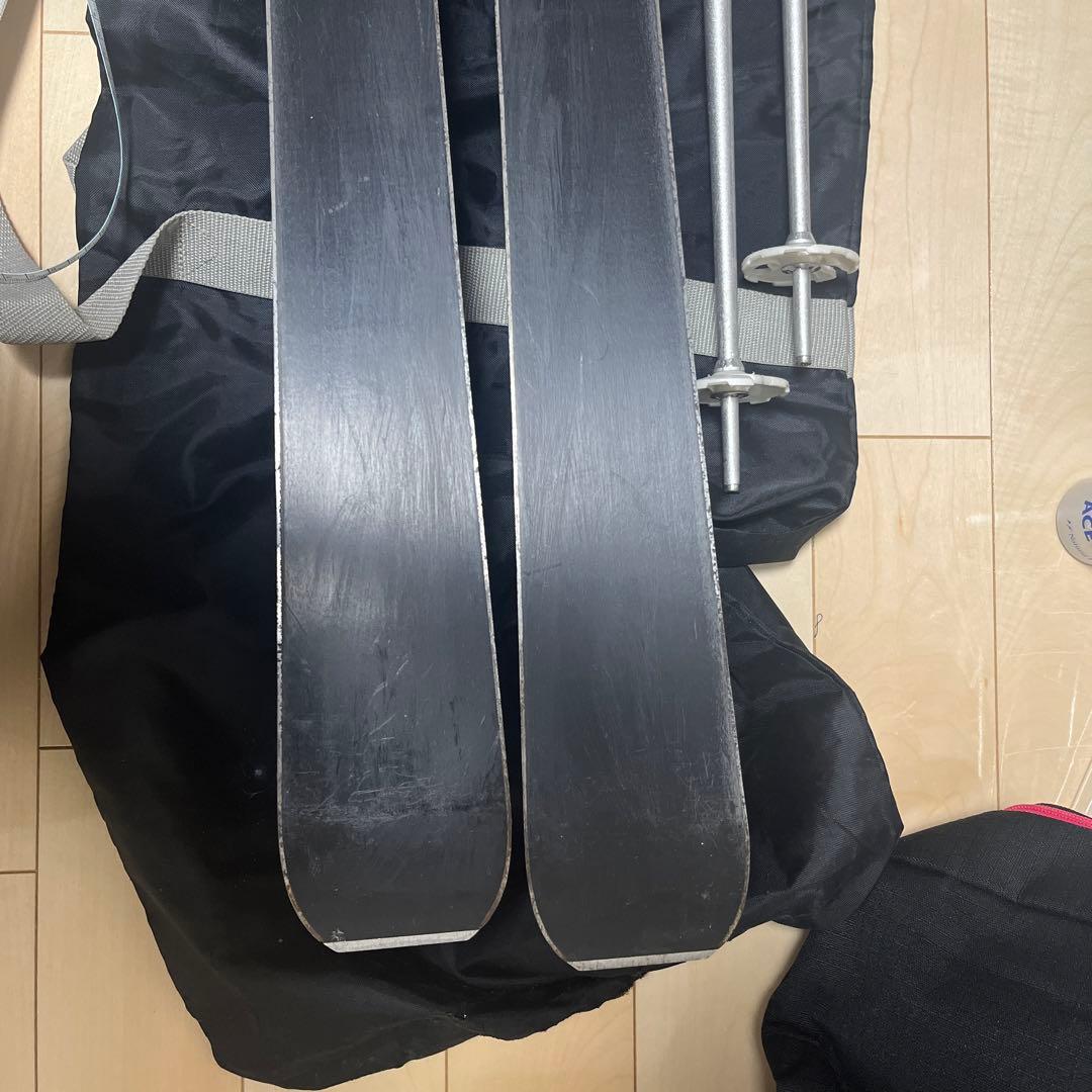 ロシニョールスキー154cm、Head23.5ブーツ 、ビンディング、ストック