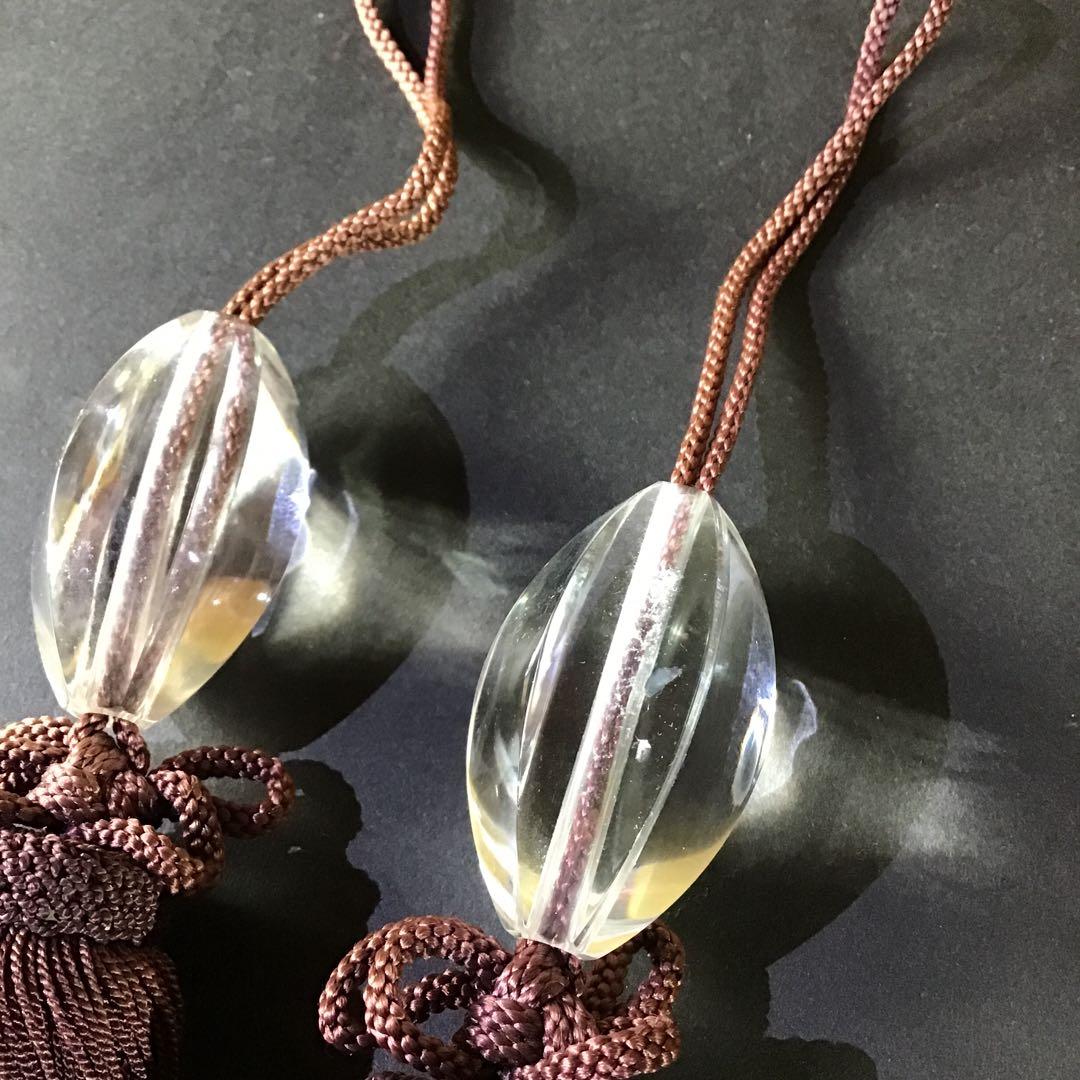 本水晶　風鎮　水晶保証　　　　　　　　Z5