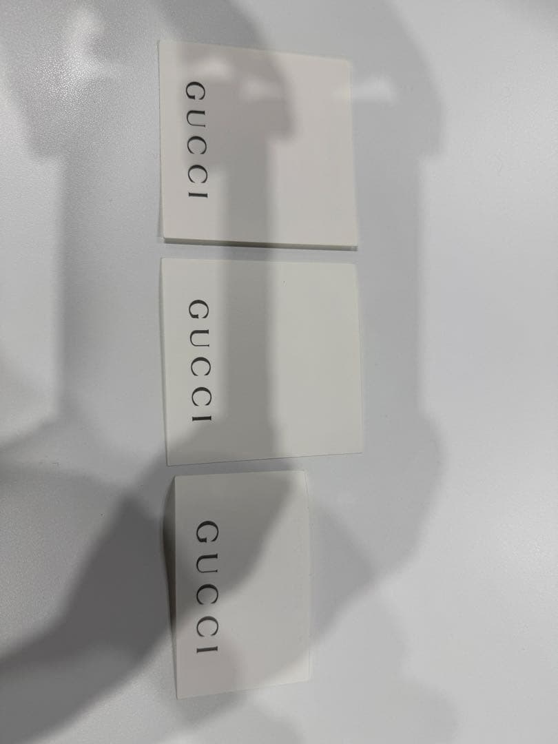 GUCCI ブラックキャンバスポーチ