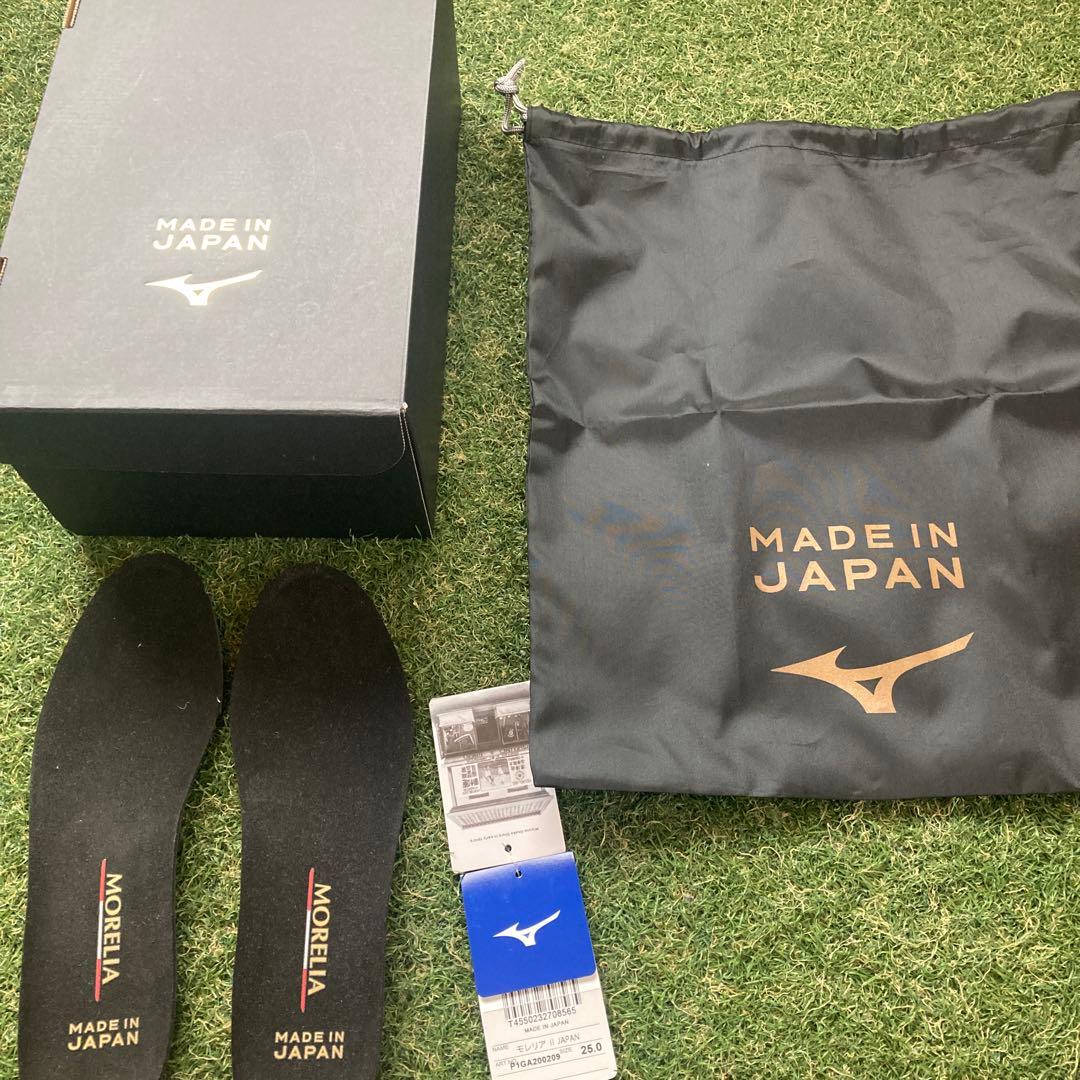 ミズノ　モレリアIIジャパンクロスステッチ　25cm