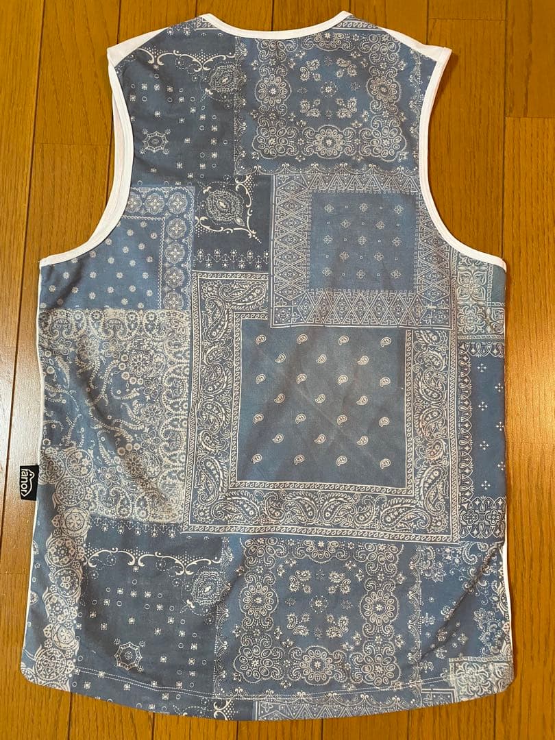 ranor ラナー バンダナ柄ノースリーブ ランニングパンツ ランスカ3点セット