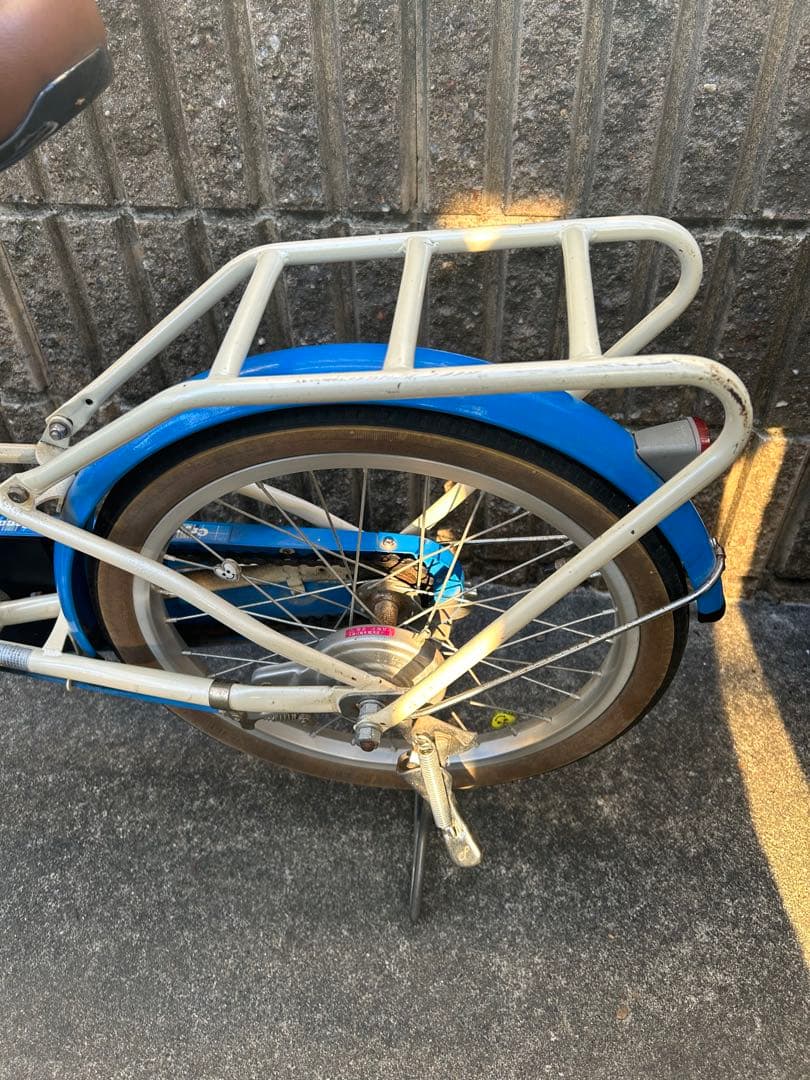 CYCLE 子供用自転車 ホワイト/ブルー