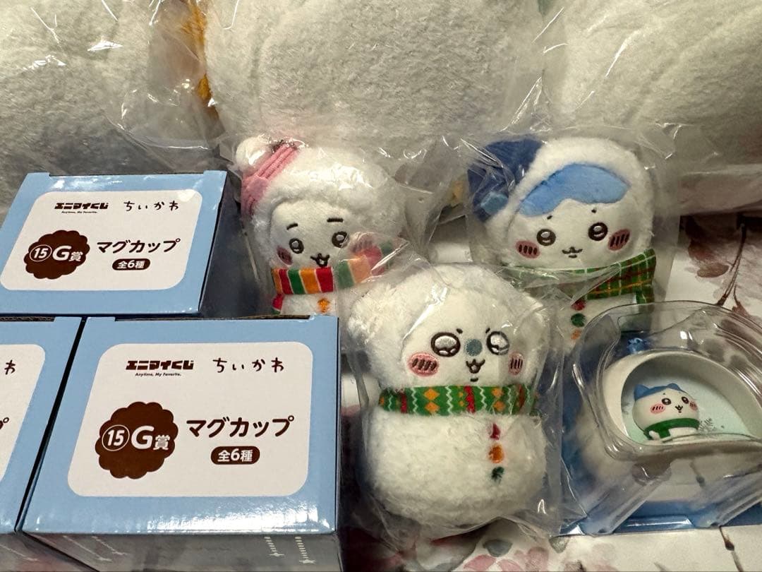 【お買い得】エニマイくじ★ A賞ちいかわ、B賞ハチワレ、C賞うさぎ【色々セット】