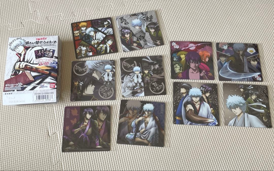 銀魂カードガム・銀魂カードウエハース　10種241枚セット