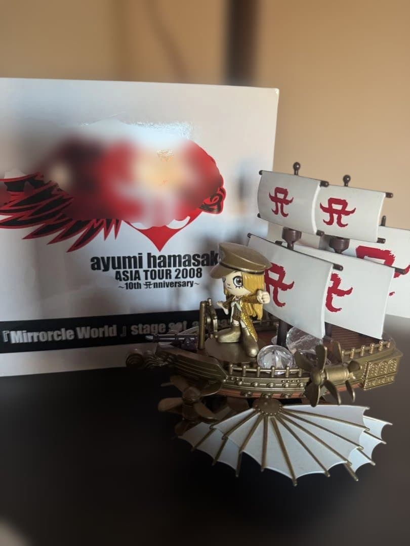 ayumi hamasaki 10周年記念 海賊船、あゆぱんフィギュアセット