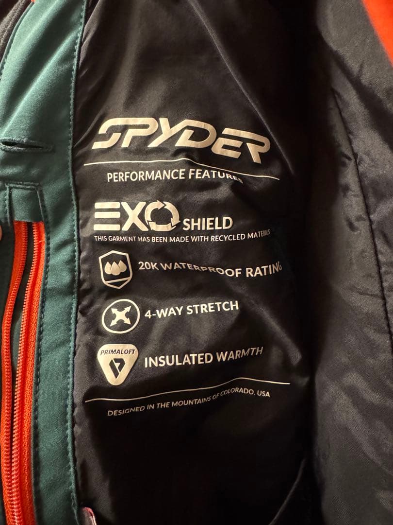 SPYDER スノースーツ UTILITY SUIT
