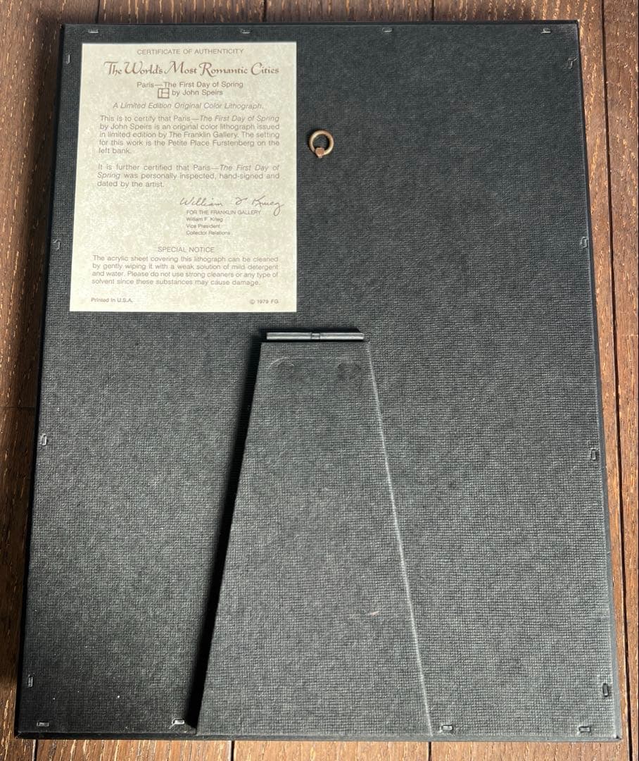 John Speirs ジョン・スピアーズ リトグラフ8枚セット