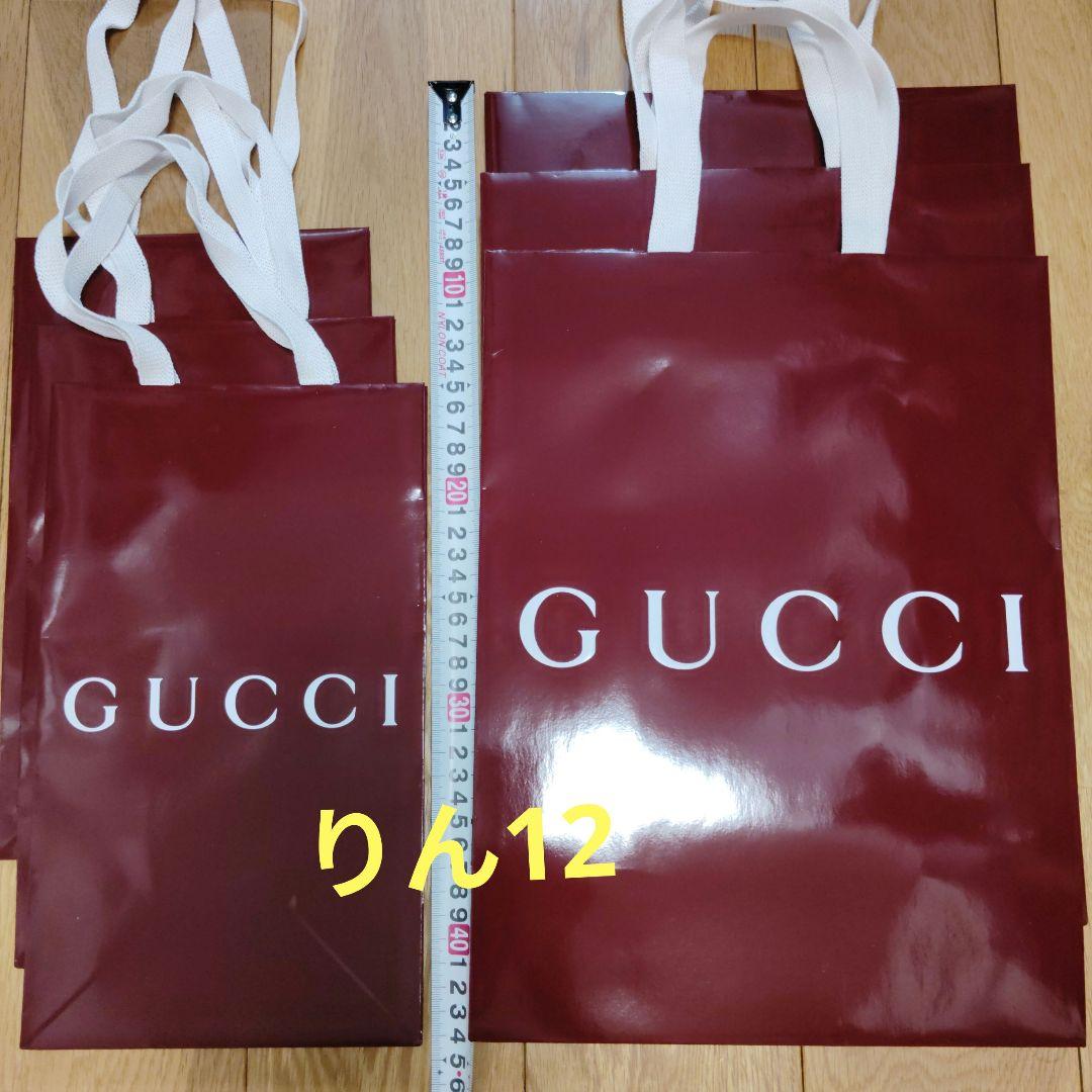 紙袋　ショッパー　エコバッグ　ギフト　手提げ袋　プレゼント　GUCCI　グッチ
